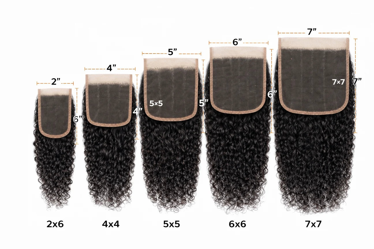 HD Curly Lace Closures