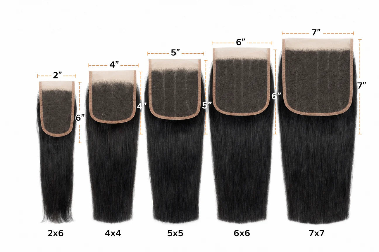 HD Straight Lace Closures