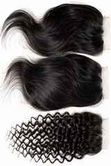 4x4” Transparent Lace Closures