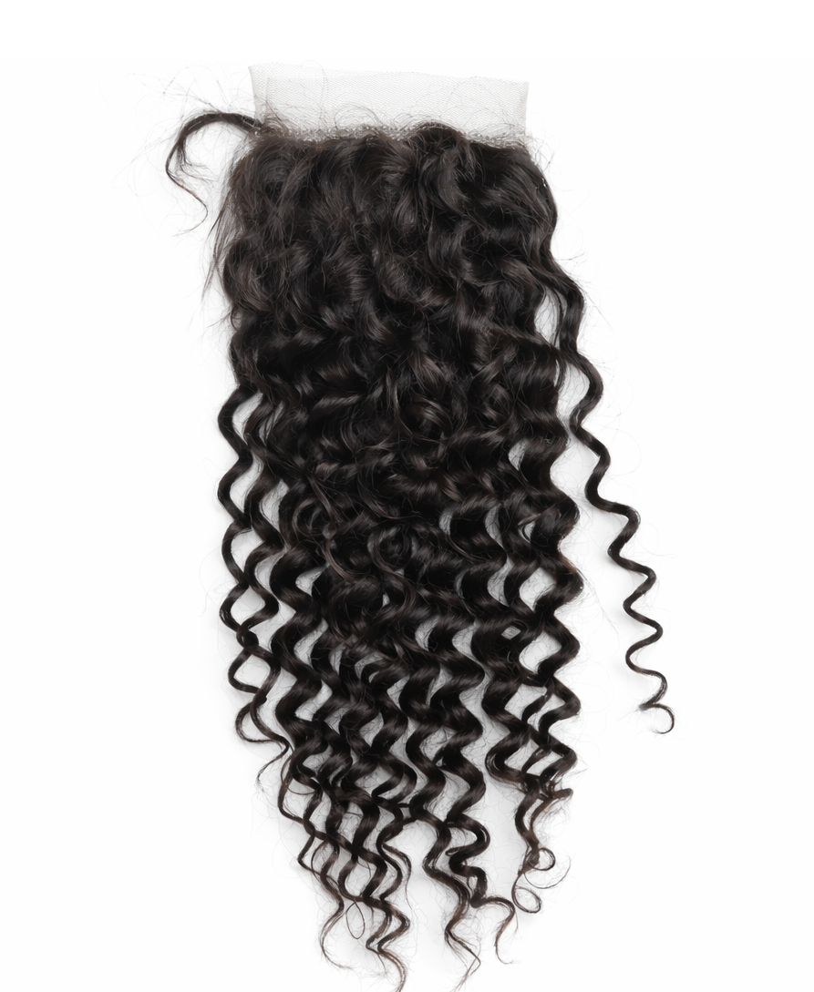 4x4” Transparent Lace Closures