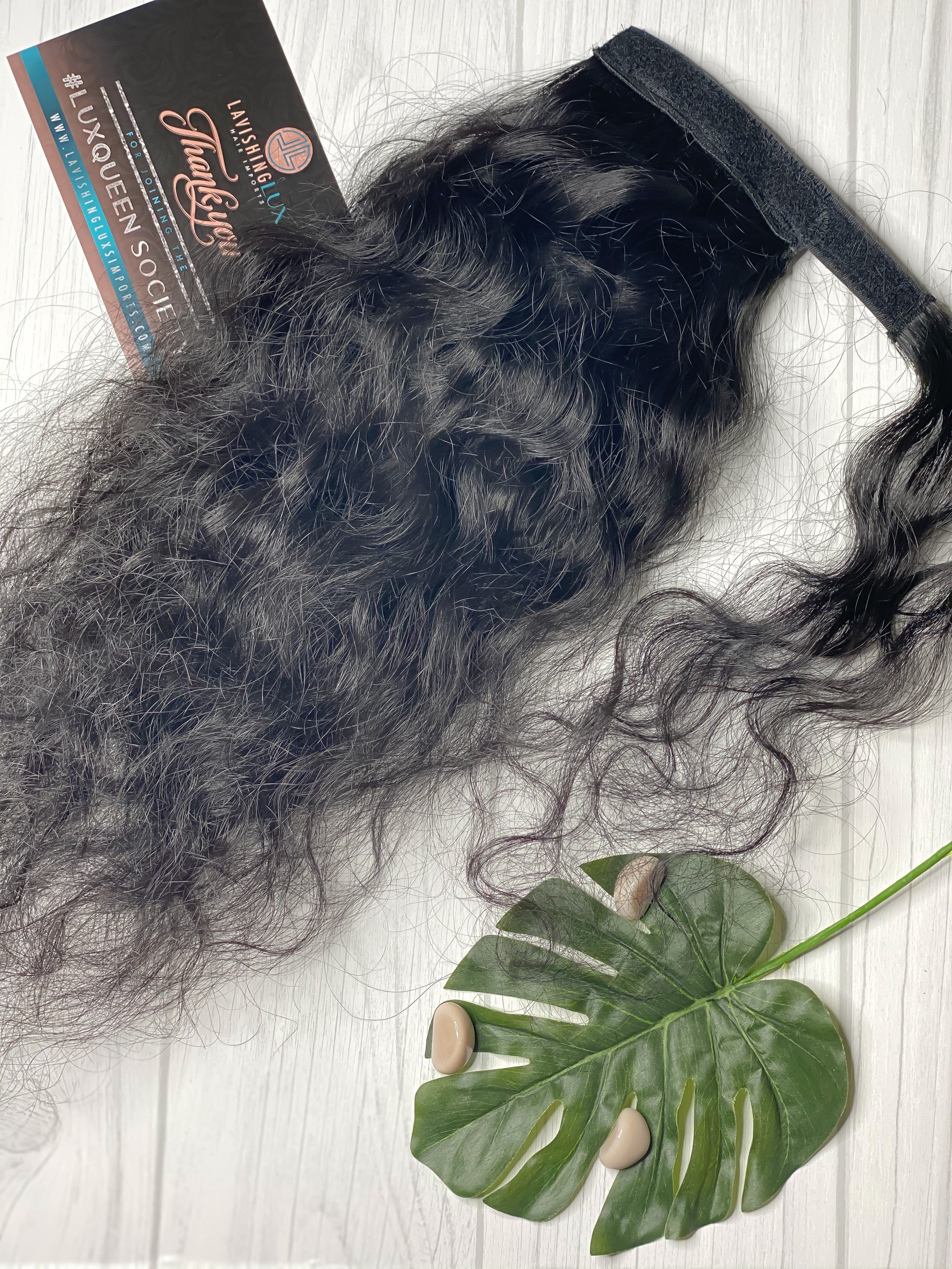 Raw Indian Natural Wavy Ponytails
