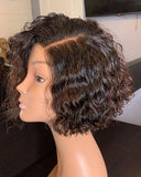 Raw Indian Curly Bob